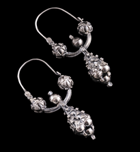Sofic S. Earrings Pune Trube Male silver